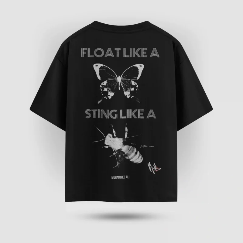 Muhammed Ali Butterfly And Bee Tshirt
