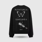 Muhammed Ali Butterfly And Bee Oversize Sweatshirt