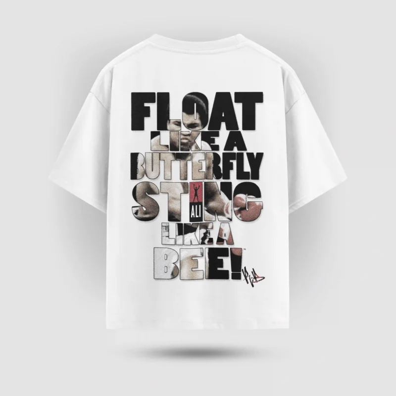 Muhammed Ali Butterfly And Bee 2 Tshirt