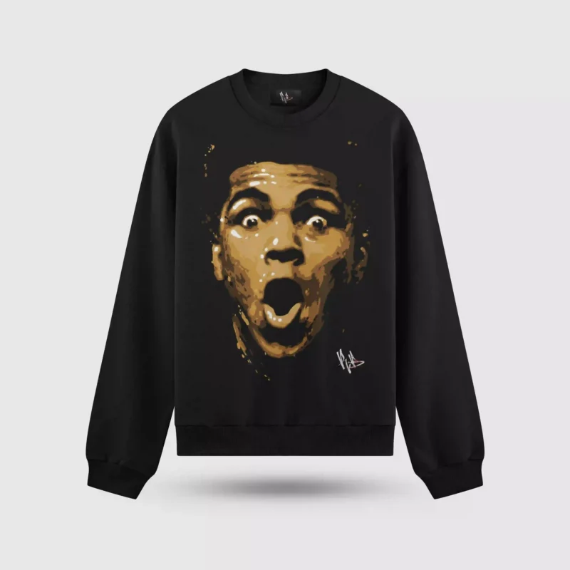 Muhammed Ali Scream Oversize Sweatshirt