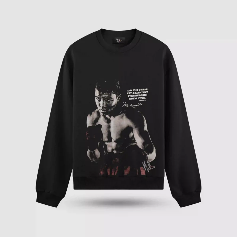 Muhammed Ali Always The Greatest Oversize Sweatshirt