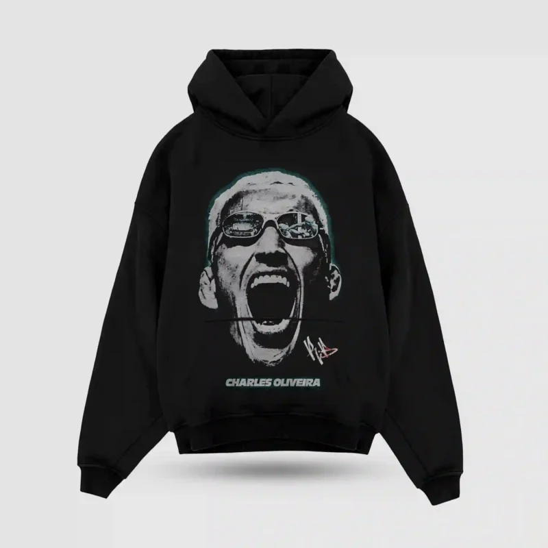 Charles Oliveira Head Oversize Hoodie