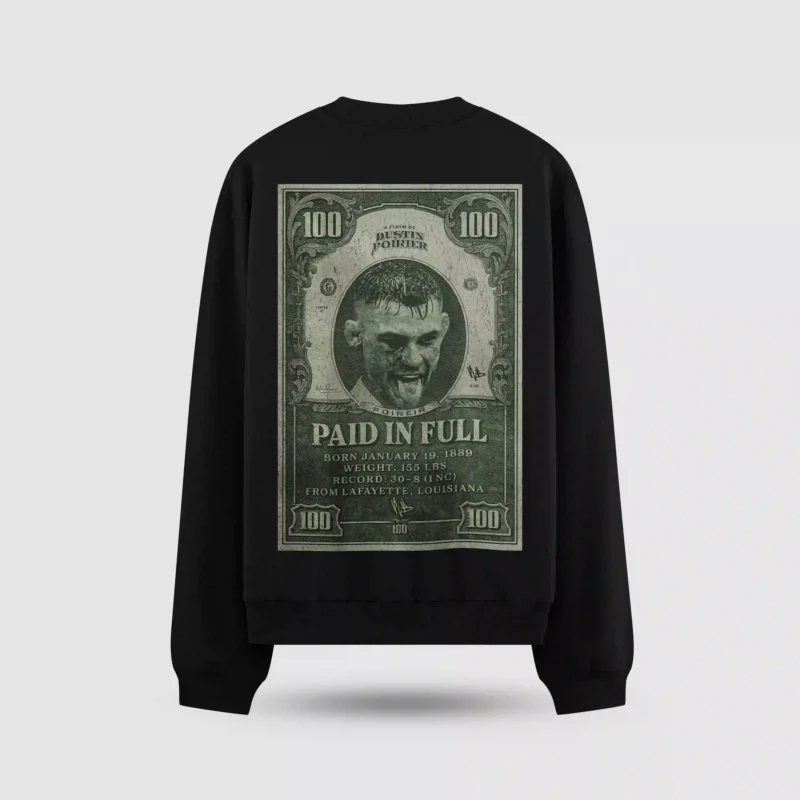 Dustin Poirer Dollar Oversize Sweatshirt