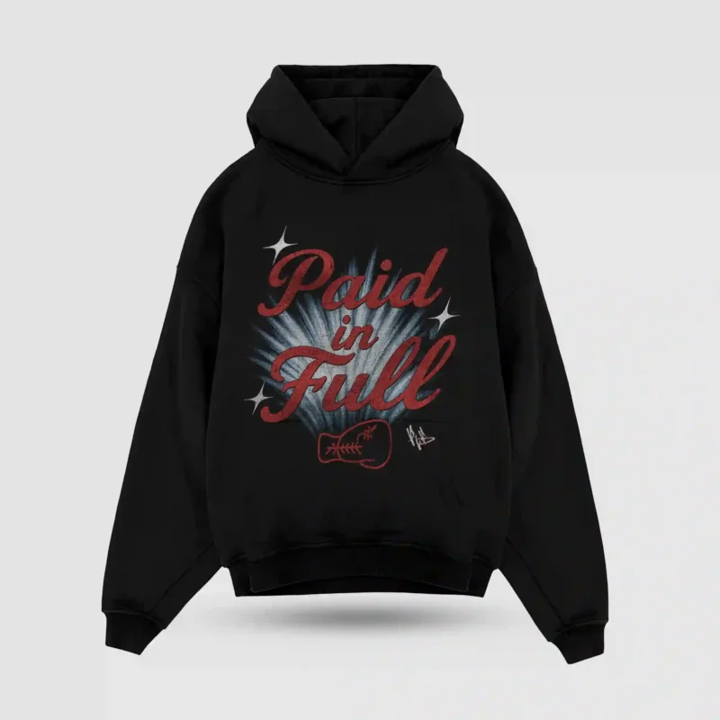 Dustin Poirier Paid In Full Oversize Hoodie